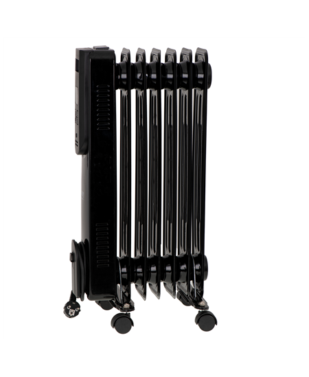 Camry | Oil-Filled Radiator with Remote Control | CR 7812 | Oil Filled Radiator | 1500 W | Number of power levels 3 | Black