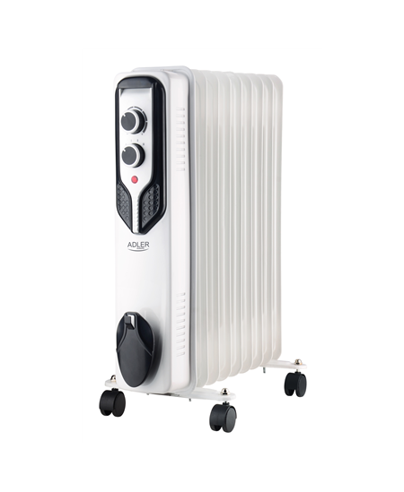 Adler | Oil-Filled Radiator | AD 7816 | Oil Filled Radiator | 2000 W | Number of power levels 3 | White