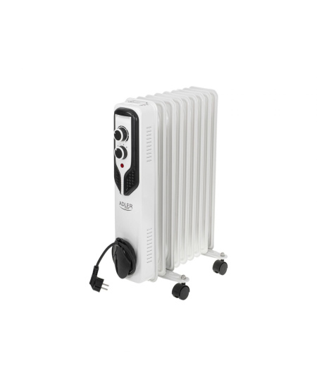 Adler | Oil-Filled Radiator | AD 7816 | Oil Filled Radiator | 2000 W | Number of power levels 3 | White