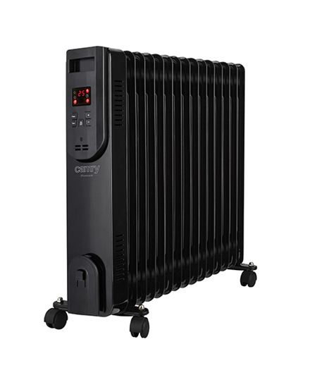Camry | Oil-Filled Radiator with Remote Control | CR 7820 | Oil Filled Radiator | 2500 W | Number of power levels 3 | Black