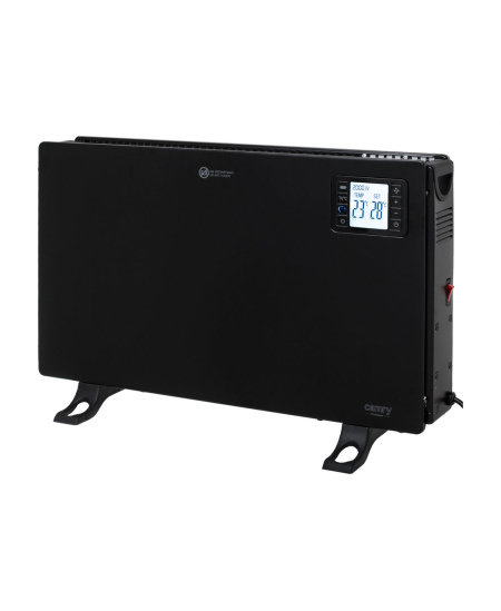 Camry Fan Heater with Remote Control | CR 7739 | Convection Heater | 2000 W | Number of power levels 3 (750W/1250W/2000W) | Blac