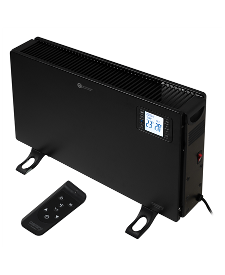Camry Fan Heater with Remote Control | CR 7739 | Convection Heater | 2000 W | Number of power levels 3 (750W/1250W/2000W) | Blac