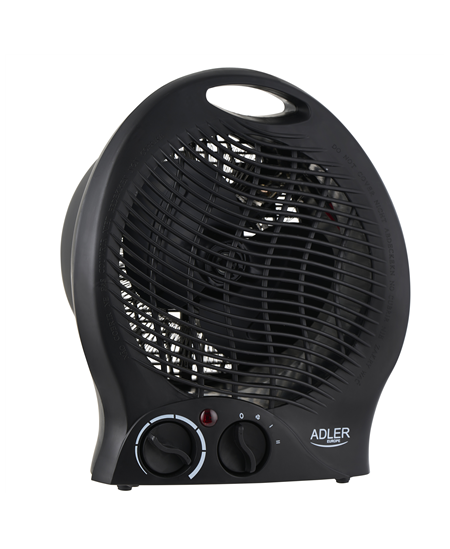 Adler AD 7761 Fan Heater, 2000 W, Black | Adler