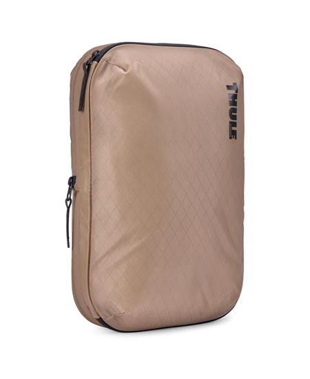 Thule | Compression Packing Cube, Medium | Packing Cube | Gentle Beige
