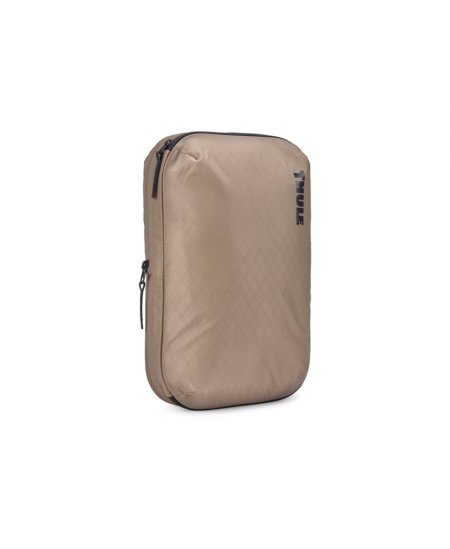 Thule | Compression Packing Cube, Medium | Packing Cube | Gentle Beige
