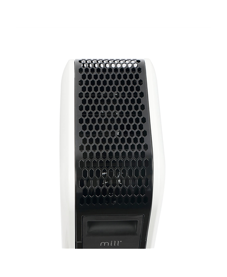 Mill Heater AB-H1000MEC Oil Filled Radiator, 1000 W, Number of power levels 3, Suitable for rooms up to 12-16 m², White