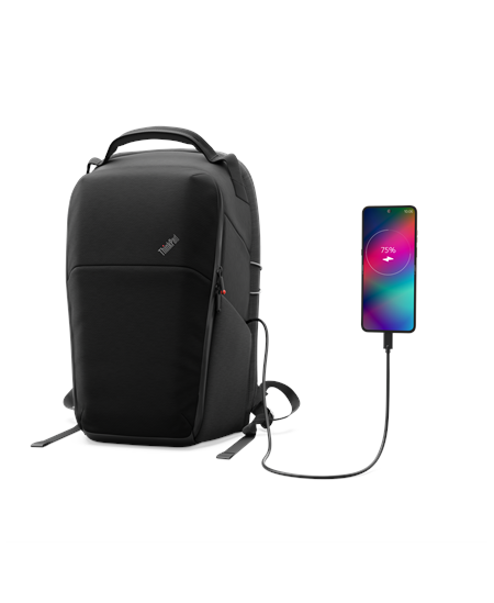 Lenovo ThinkPad 16" Click-Go Backpack, Aura Edition | Fits up to size 16 " | Backpack | Black/Dark Grey