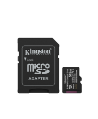 Kingston Canvas Select Plus | 512 GB | microSD | Flash memory class Class 10, UHS-I, U1/U3, video class 10/30, A1