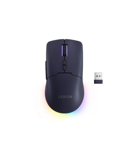 Lenovo RGB Gaming Mouse | Legion M220 | Wireless | 2.4 GHz, Bluetooth, Wired | Nebula Purple