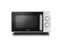 Caso | Ceramic Microwave Oven with Grill | MG 25 Ecostyle | Free standing | 900 W | 25 L | Grill | Silver