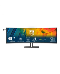 Philips | Curved Business Monitor | 45B1U6900C/00 | 44.5 " | VA | HDR | 32:9 | 75 Hz | 4 ms | 5120 x 1440 pixels | 450 cd/m