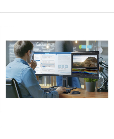 Philips | Curved Business Monitor | 45B1U6900C/00 | 44.5 " | VA | HDR | 32:9 | 75 Hz | 4 ms | 5120 x 1440 pixels | 450 cd/m