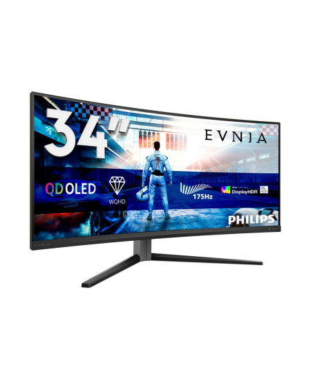 Philips | 34M2C6500/00 Evnia 6000 | 34 " | LED | WQHD | 21:9 | 175 Hz | 0.03 ms | 3440 x 1440 pixels | HDMI ports quantity 