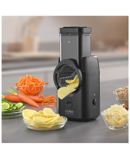 Caso | Electric Multi-Grater | MultiSlicer | Black | 80 W