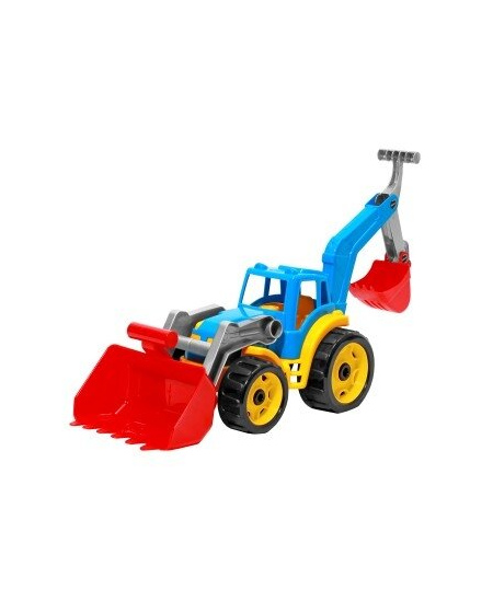 Technok traktorius su dviem kaušais 50 cm