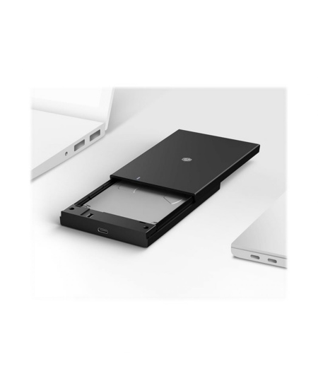 Raidsonic ICY BOX IB-200T-C3 Enclosure for 1x SSD/HHD with USB 3.2 Gen 1 Type-A/Type-C combi-cable