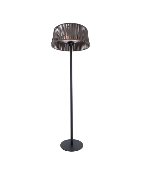 SUNRED Heater ARTIX M-SO BROWN, Corda Bright Standing Infrared, 2100 W, Brown