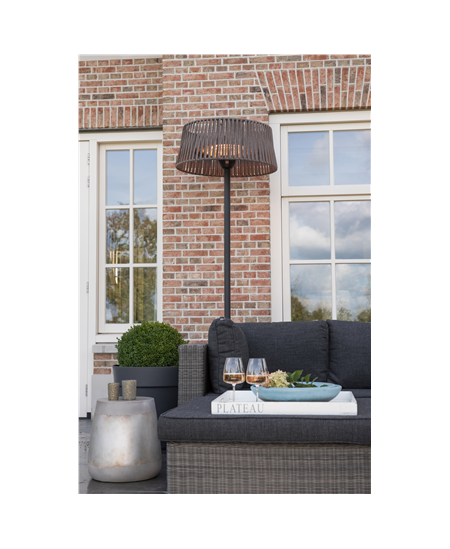 SUNRED Heater ARTIX M-SO BROWN, Corda Bright Standing Infrared, 2100 W, Brown