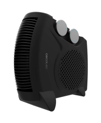 Cecotec ReadyWarm 2000 Max Dual Black | Fan heater | 2000 W | Number of power levels 3 | Suitable for rooms up to 20 m² | Black