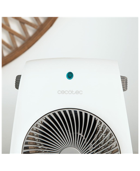 Cecotec ReadyWarm 2000 Max Force White | Fan heater | 2000 W | Number of power levels 2 | Suitable for rooms up to 20 m² | Whit