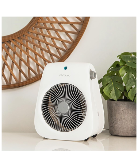 Cecotec ReadyWarm 2000 Max Force White | Fan heater | 2000 W | Number of power levels 2 | Suitable for rooms up to 20 m² | Whit