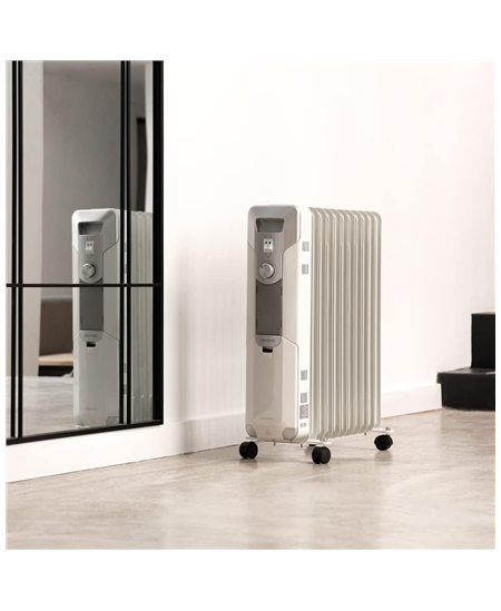 Cecotec ReadyWarm 11000 Space | Oil Radiator | 2500 W | Number of power levels 3 | Suitable for rooms up to 25 m² | White
