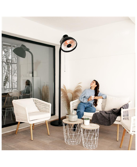 Cecotec ReadyWarm 21000 Carbon Focus | Infrared Heater | 2100 W | Number of power levels 3 | Suitable for rooms up to 20 m² | B