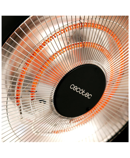 Cecotec ReadyWarm 21000 Carbon Focus | Infrared Heater | 2100 W | Number of power levels 3 | Suitable for rooms up to 20 m² | B