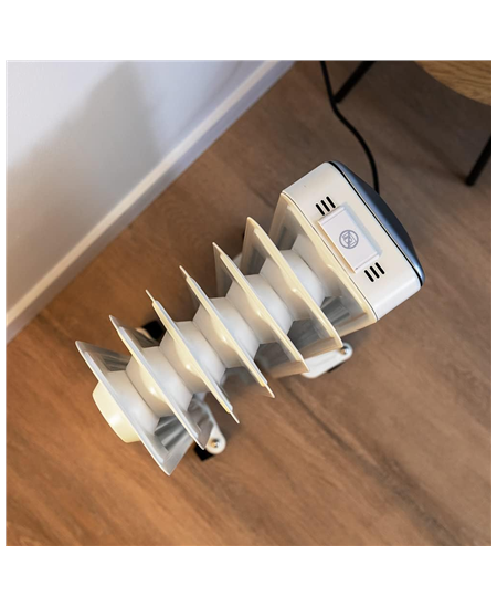 Cecotec ReadyWarm 7000 Space | Oil Radiator | 1500 W | Number of power levels 3 | Suitable for rooms up to 15 m² | White