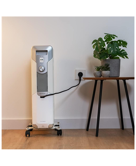 Cecotec ReadyWarm 7000 Space | Oil Radiator | 1500 W | Number of power levels 3 | Suitable for rooms up to 15 m² | White