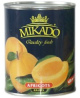 Abrikosų puselės MIKADO, 825 g / 480 g