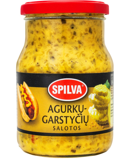 Agurkų - garstyčių salotos SPILVA, 380 g