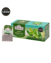 Ahmad Tea Mėtų skonio žalioji arbata. maišeliuose, 25 vnt.
