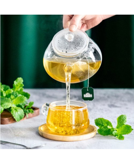 Ahmad Tea Mėtų skonio žalioji arbata. maišeliuose, 25 vnt.