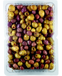 Alyvuogių mišinys aliejuje VIANDER, su prieskoniais, 1.5kg