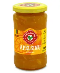 Apelsinų džemas KĖDAINIŲ, 330 g