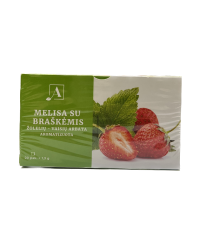 Arbata Austėja melisų/braškių 20x1.3 g