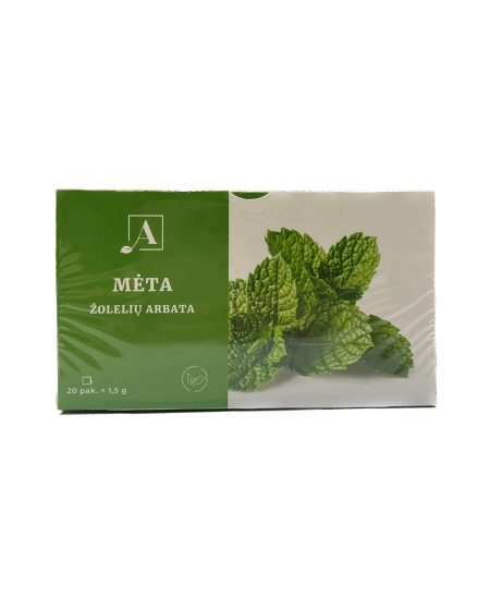 Arbata Austėja mėta 20x1.5 g, maišeliuose