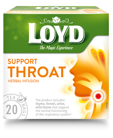 Arbata LOYD Soothing For Throat, 20x2g