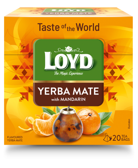 Arbata LOYD Yerba Mate&Mandarine 20x1,7g