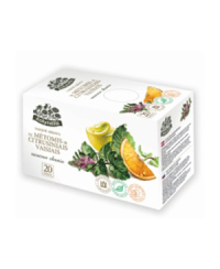 Arbata ŽOLYNĖLIS, su mėtomis ir citrusiniais vaisiais, 20 x 2,5 g