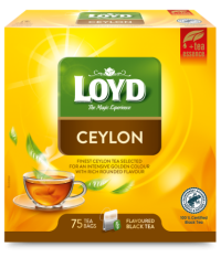 Aromatizuota juodoji arbata LOYD Ceylon, 75 x 2g