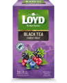 Aromatizuota juodoji arbata LOYD, miško uogų skonio, 20 x 1.7g