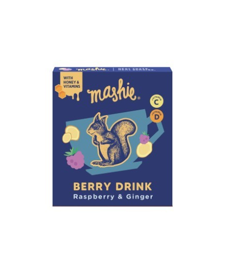 Aviečių ir imbierų tyrė arbatai - MASHIE ORIGINAL, 40 ml x 2 vnt