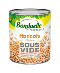 Baltos pupelės BONDUELLE, vakume, 2,75 / 2,35 kg