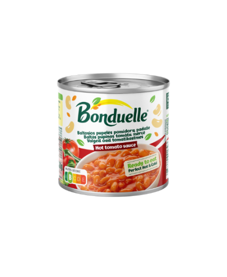 Baltosios pupelės pomidorų padaže BONDUELLE, 430 g
