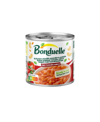 Baltosios pupelės pomidorų padaže BONDUELLE, 430 g