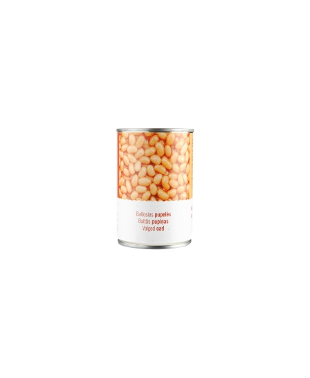 Baltosios pupelės, konservuotos, 400 g/240 g