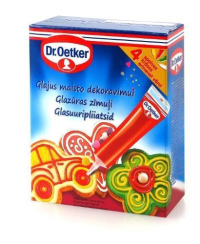 Desertinio glajaus DR. OETKER, pieštukai, 76g