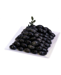 Didžiosios juodosios alyvuogės, TASTE LAND, su kauliukais, sūryme, 290g/160g